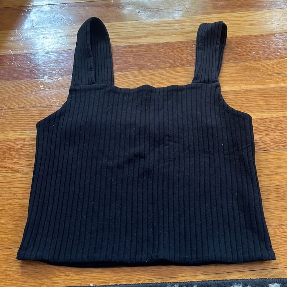 American Eagle Black Tank